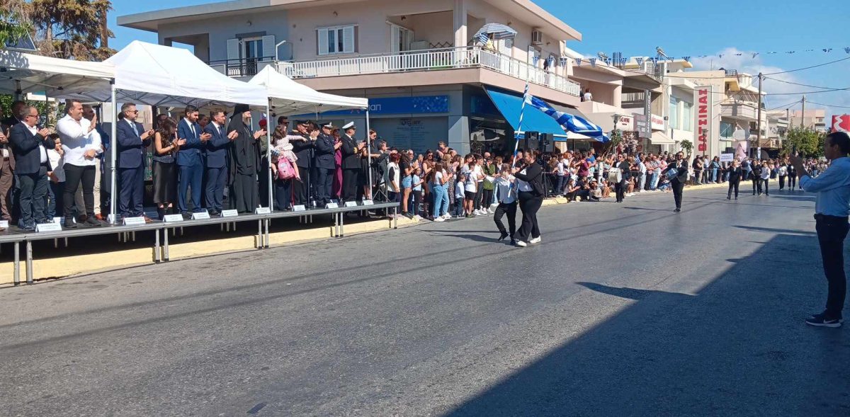 28η Οκτωβρίου: Με λαμπρότητα οι εορτασμοί του «ΟΧΙ» στο Γάζι (pics)